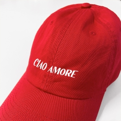 Casquette rouge Ciao Amore Faubourg 54 Casquette rouge Ciao Amore Faubourg 54
