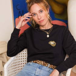 Sweat Noir Martina Gold