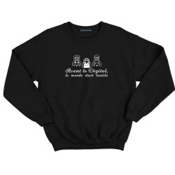 Sweat Avant le Digital FAUBOURG 54 HOMME Sweat Avant le Digital FAUBOURG 54 HOMME