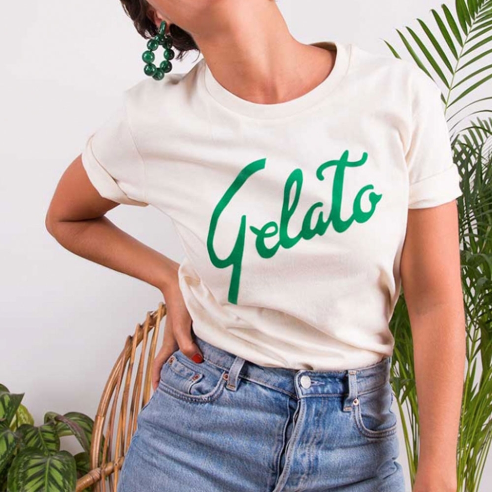 T-Shirt Gelato Crème