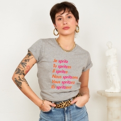 T-shirt Gris Spritzer