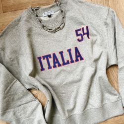 Sweat Gris Italia 54 by TrendyEmma Faubourg 54 FEMME