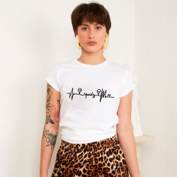 T-shirt Blanc Elettro Spritz FEMME FAUBOURG 54