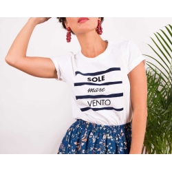 T-Shirt Salento Blanc by LesFutiles