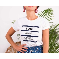 T-Shirt Salento Blanc by LesFutiles