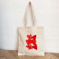 Tote Bag Love Faubourg54 crème