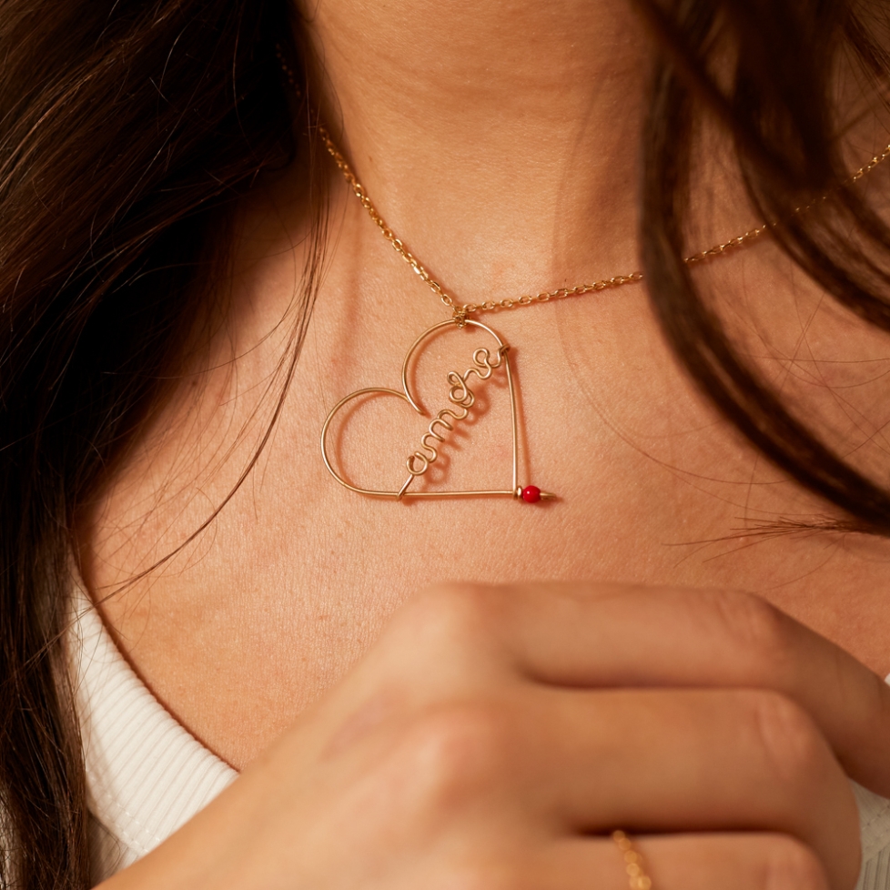 Collier Coeur Amore