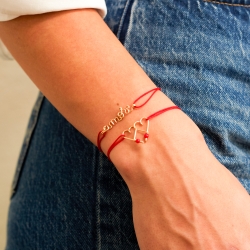 Red Bracelet Amore