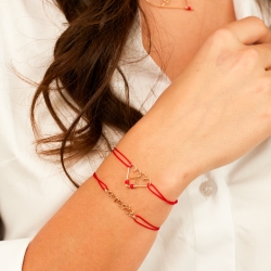 Red Bracelet Amore