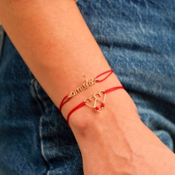 Red Bracelet Les Inséparables