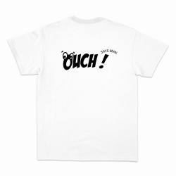 T-shirt blanc Ouch Bang collection Spaghetti Western Faubourg 54 HOMME