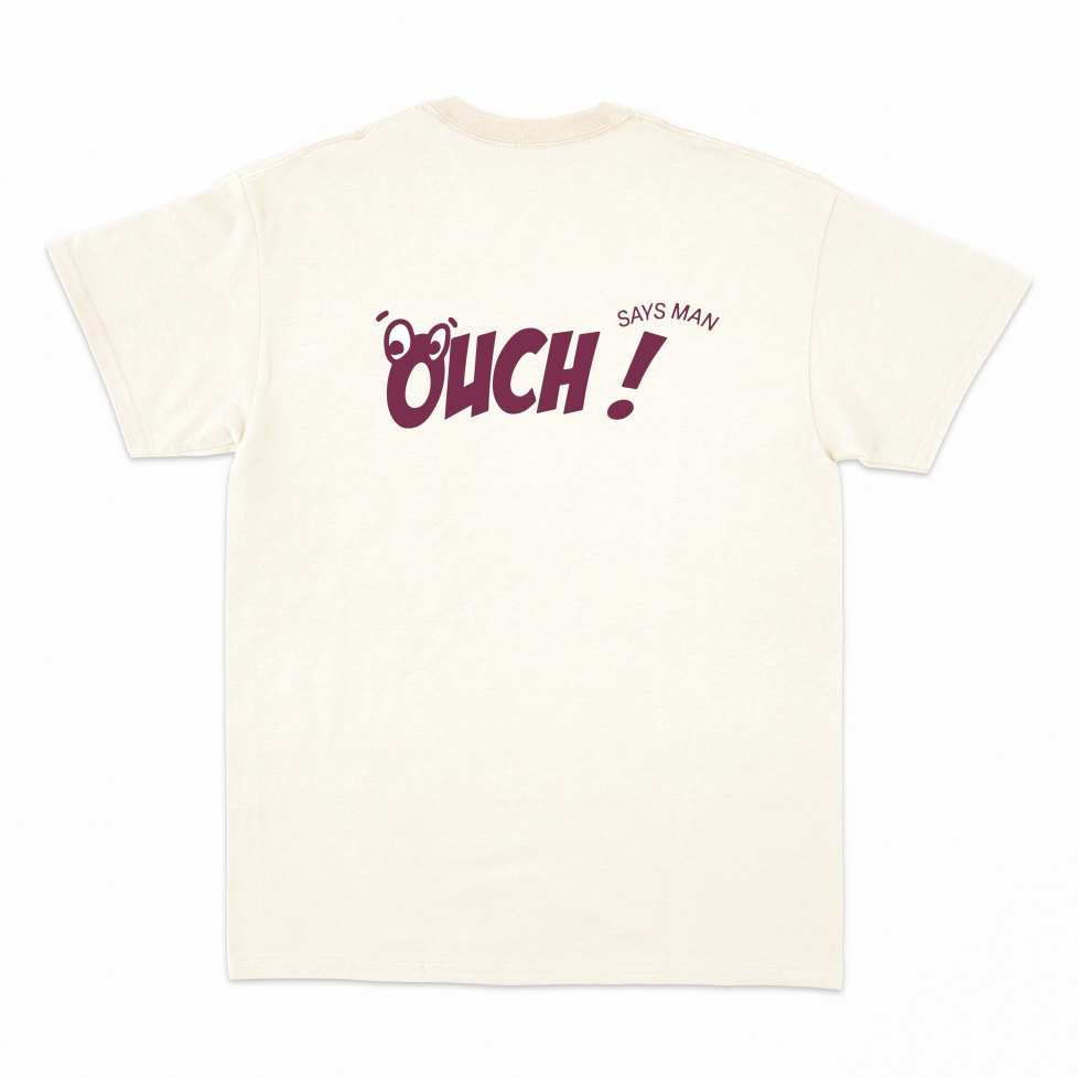 T-shirt Ouch Bang collection Spaghetti Western Faubourg 54 HOMME crème