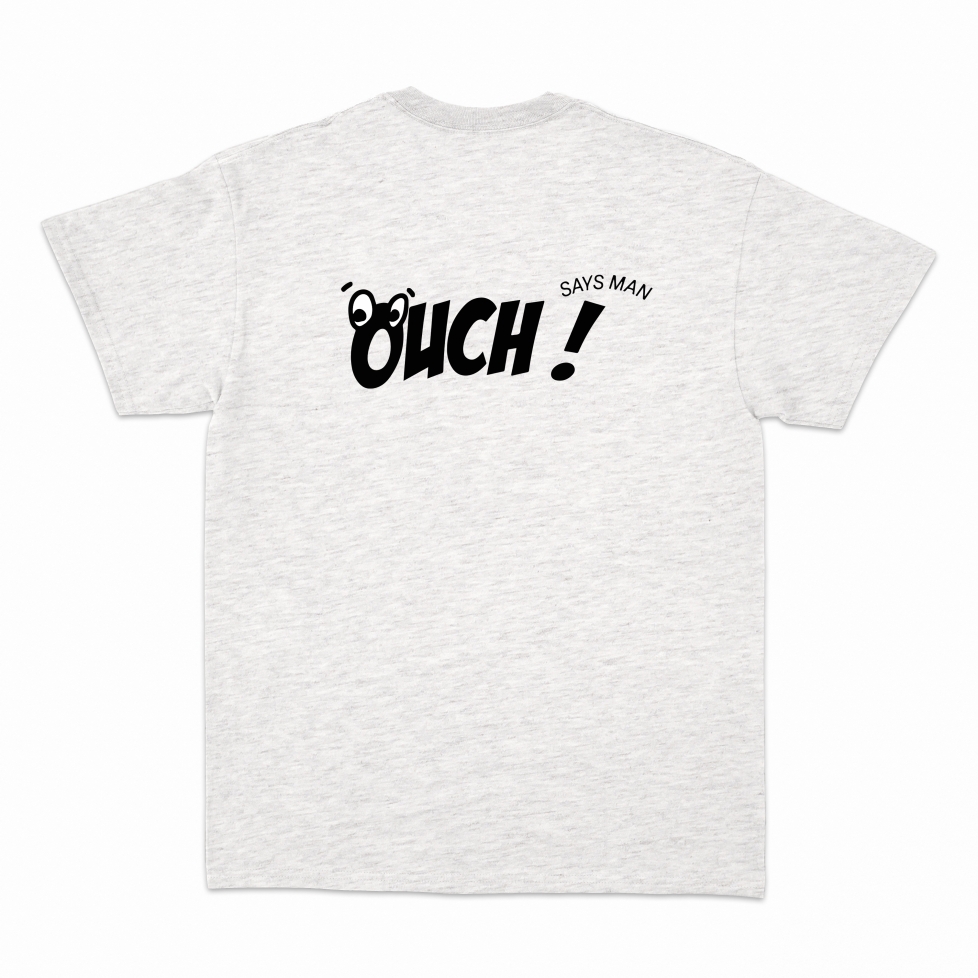 T-shirt Gris Ouch Bang collection Spaghetti Western Faubourg 54 HOMME