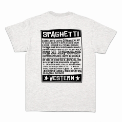 T-Shirt Gris Clair Affiche Spaghetti Western Faubourg 54 HOMME