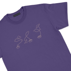 T-Shirt Spaghetti Folli violet Faubourg 54 HOMME