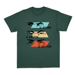 T-Shirt Le Trio Faubourg 54 Homme Vert Bouteille