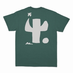 T-Shirt Cactus vert bouteille faubourg 54 homme