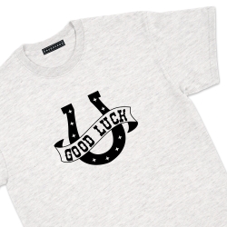 T-Shirt Good Luck Gris Faubourg 54 homme