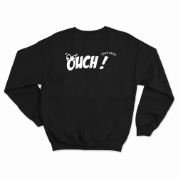 Sweat Ouch Bang Noir Faubourg 54 homme
