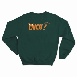 Sweat Ouch Bang Vert Bouteille Faubourg 54 homme
