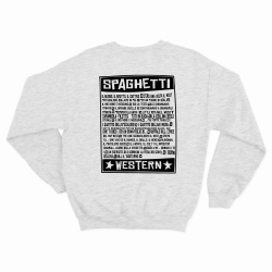 Sweat Affiche Spaghetti Western Faubourg 54 Homme gris