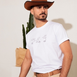 T-Shirt Spaghetti Folli blanc Faubourg 54 HOMME