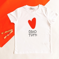 T-Shirt Odio Tutti Enfant