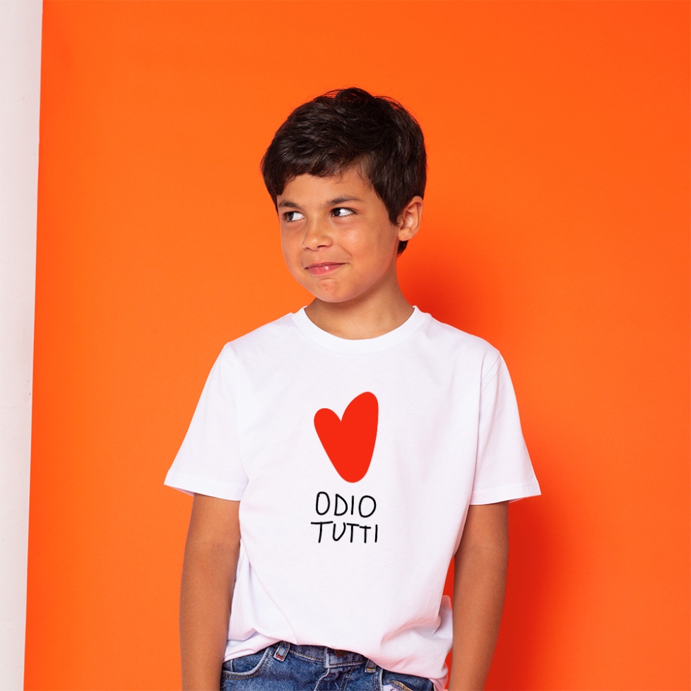 T-Shirt Odio Tutti Enfant