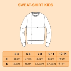 Sweat Guide taille Enfant Faubourg 54