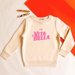 Sweatshirt La Vita e Bella Kids