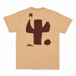 T-Shirt Cactus camel faubourg 54 homme