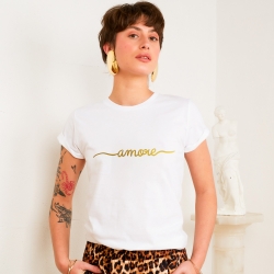 T-shirt blanc Arianna Faubourg54 amore