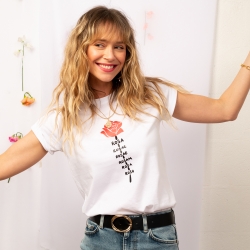 T-shirt Blanc Rosa - Faubourg54 T-shirt Blanc Rosa - Faubourg54