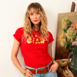 T-shirt Rouge Ciao Fiorito - Faubourg54