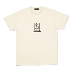 T-Shirt Sun Soleil Shower Faubourg54 Homme manches courtes beige bonhomme