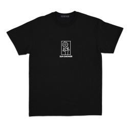 T-Shirt Sun Soleil Shower Faubourg54 Homme manches courtes noir bonhomme