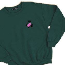 Sweat Tulipano Faubourg54 Homme tulipes vert