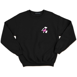 Sweat Tulipano Faubourg54 Homme tulipes noir
