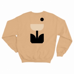 Sweat Tulipano Faubourg54 Homme tulipes camel