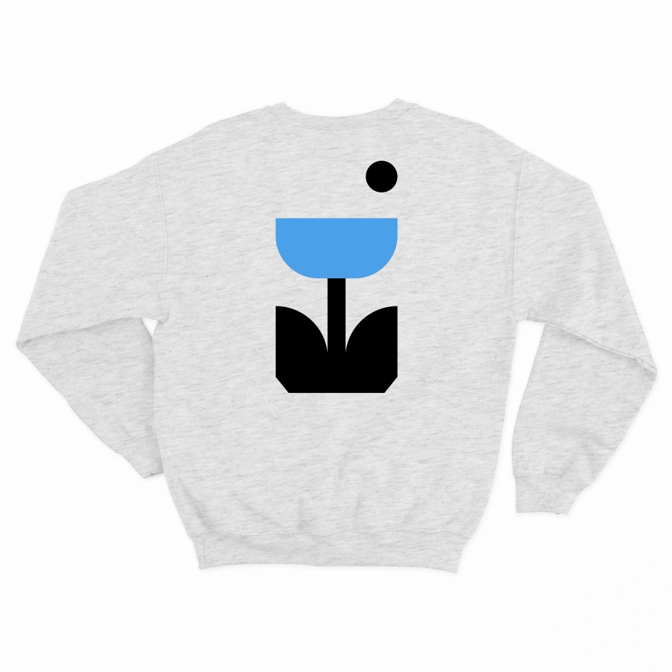 Sweat Tulipano Faubourg54 Homme tulipes gris
