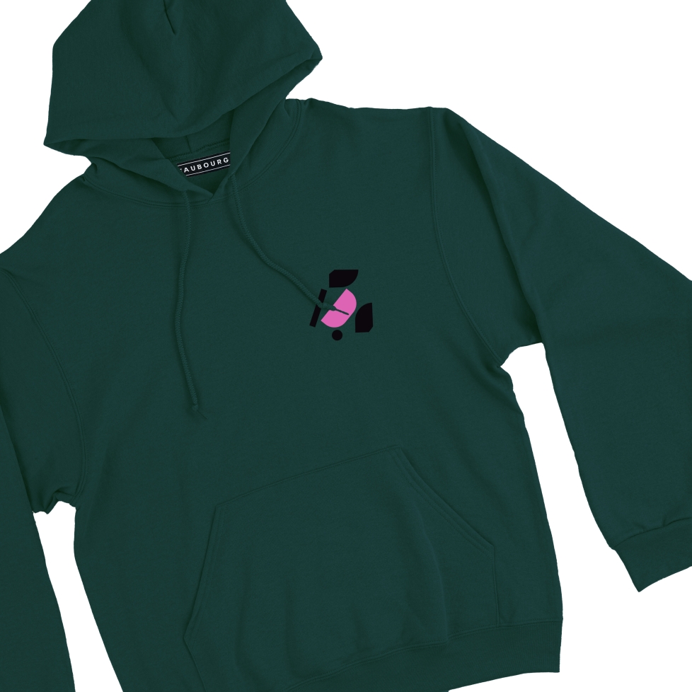 Sweat Capuche Tulipano Faubourg54 Homme tulipes vert