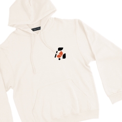 Sweat Capuche Tulipano Faubourg54 Homme tulipes beige