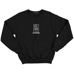 Sweat Sunshower Faubourg54 soleil bonhomme noir