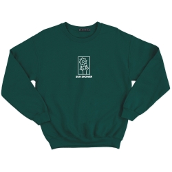 Sweat Sunshower Faubourg54 soleil bonhomme vert