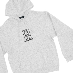 Sweat Capuche Sun Shower Faubourg54 Homme soleil bonhomme gris