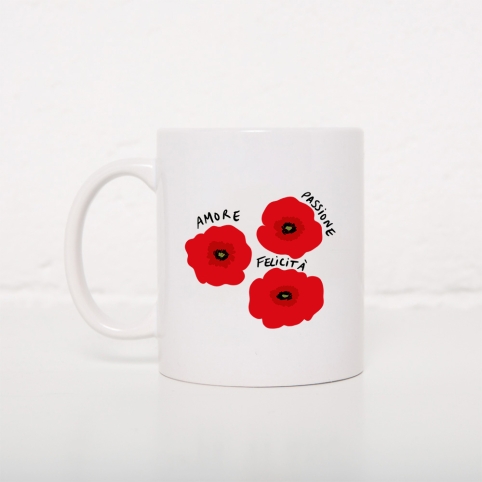Tasse Coquelicot