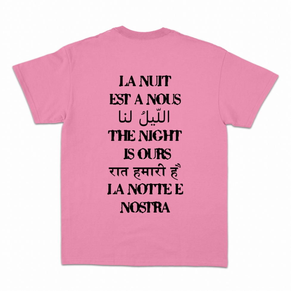 T-shirt homme la nuit est à nous Faubourg 54