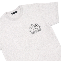 T-shirt Molto Bene Faubourg54 Homme gris clair manches courtes