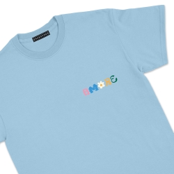 T-shirt Amore o Niente Faubourg54 Homme bleu ciel manches courtes