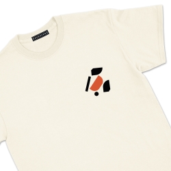 T-shirt Tulipano crème Faubourg54 Homme manches courtes tulipes